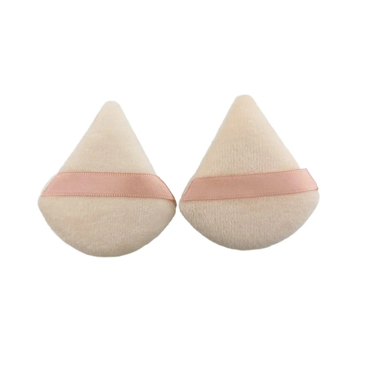 Customized Portable Triangle Cushion Washable Versatile Cotton Makeup Powder Puff