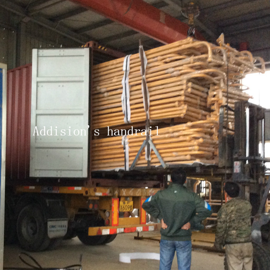 Handrail Stanchion Components, Ball Tube Stanchion System, Galvanized Balltube Mild Steel Handrail System