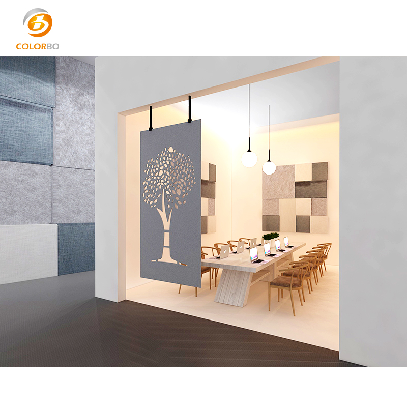 Eco Protection Divider Customized PET Panel Hanging Screen with High Quality