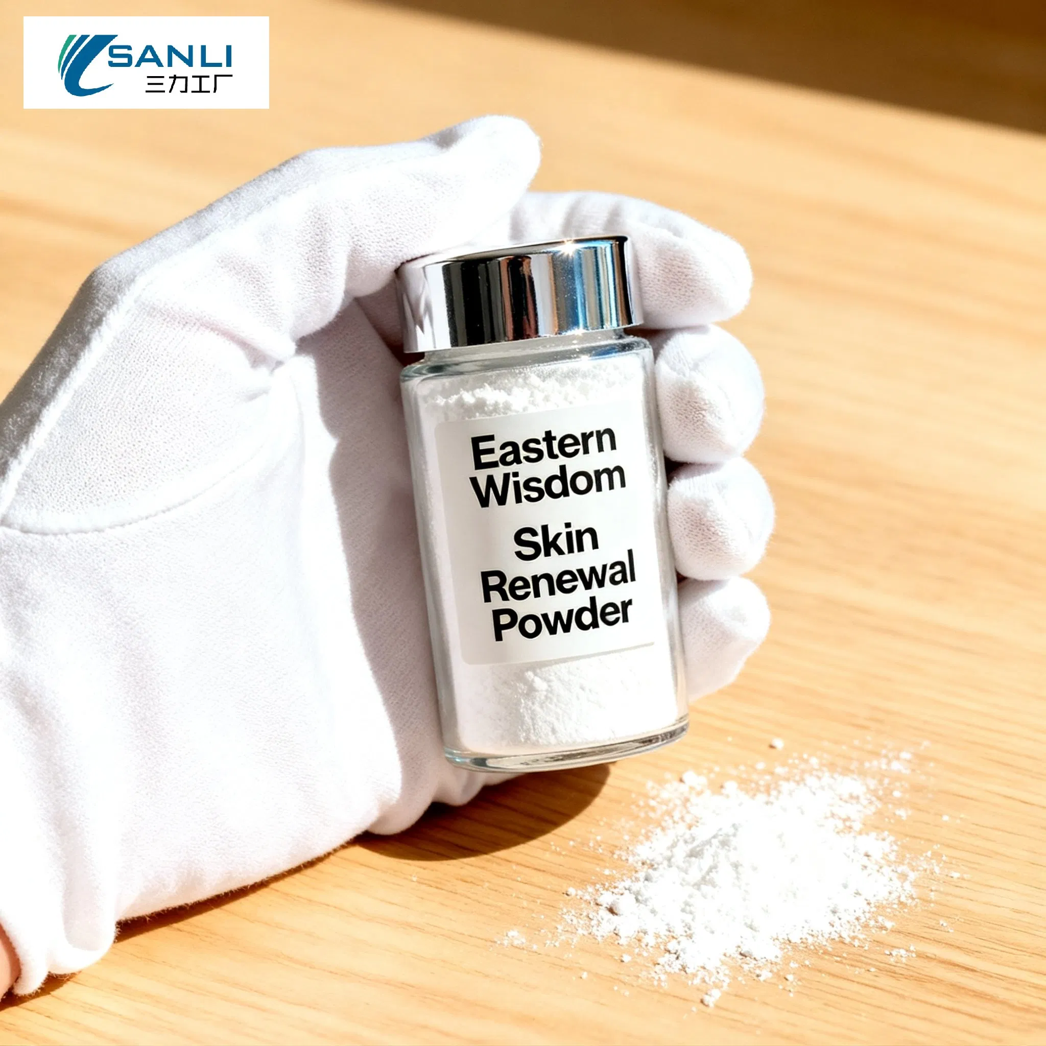 Gentle Exfoliating and Skin Polishing Fine Pearl Powder Poria Cocos Powder for Sensitive Skin Types