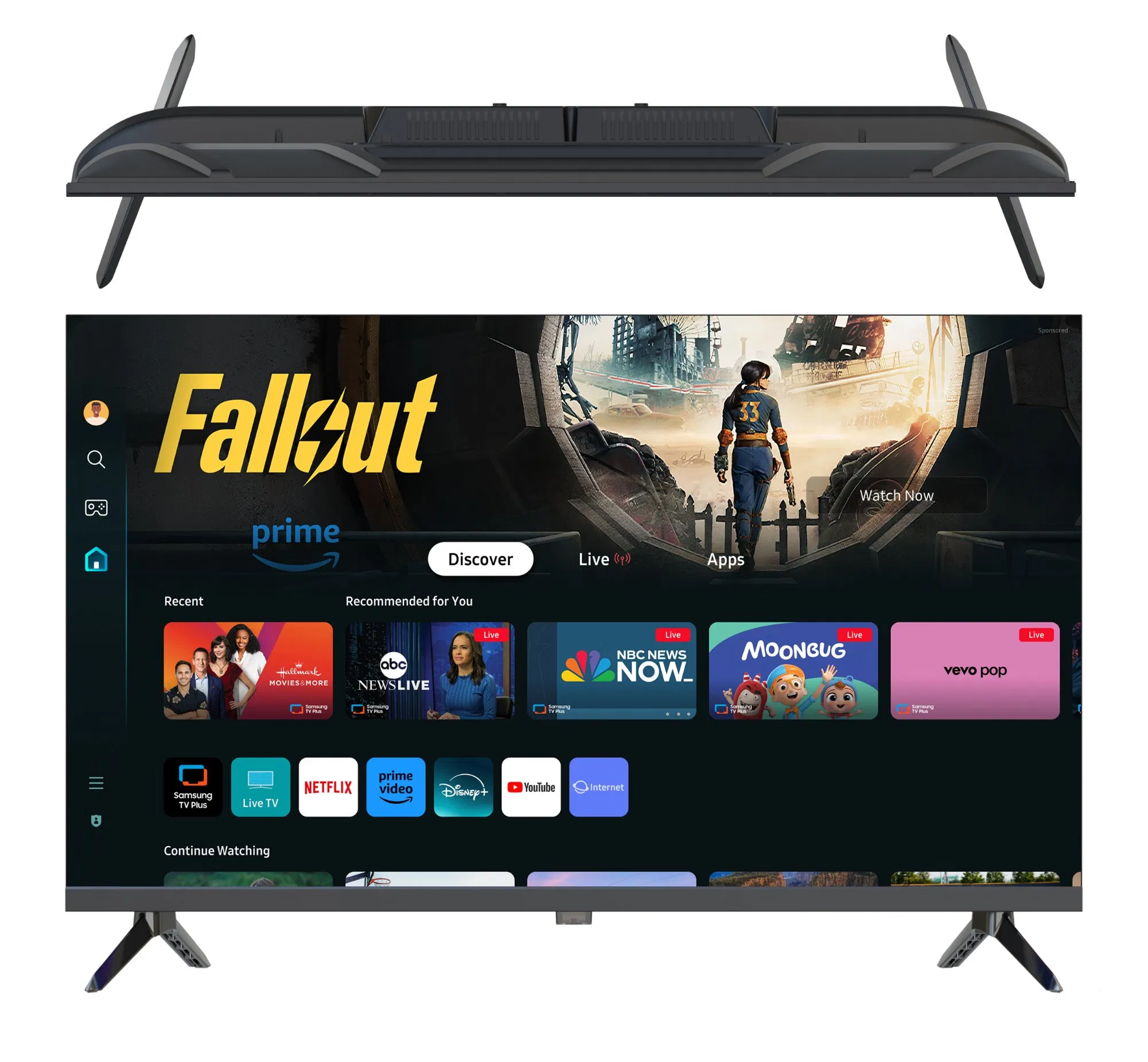 Безрамочный Android TV 70 дюймов 4K UHD Smart LED телевизор