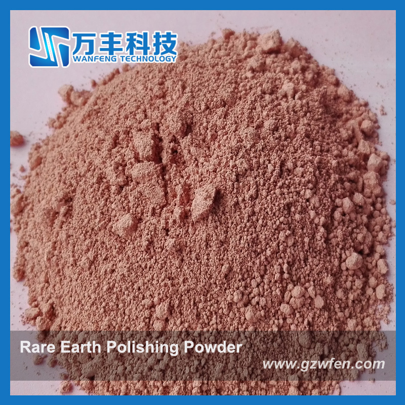 Полировальный порошок редкоземельный красный D50 2.8 мкм