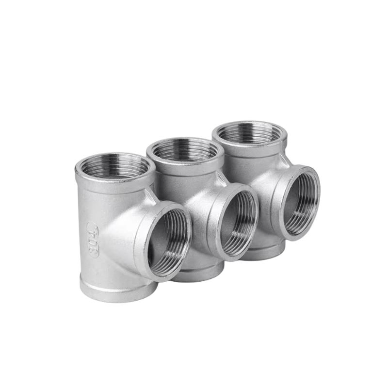 Premium Stainless Steel Equal Tee Fitting for Pipe Systems