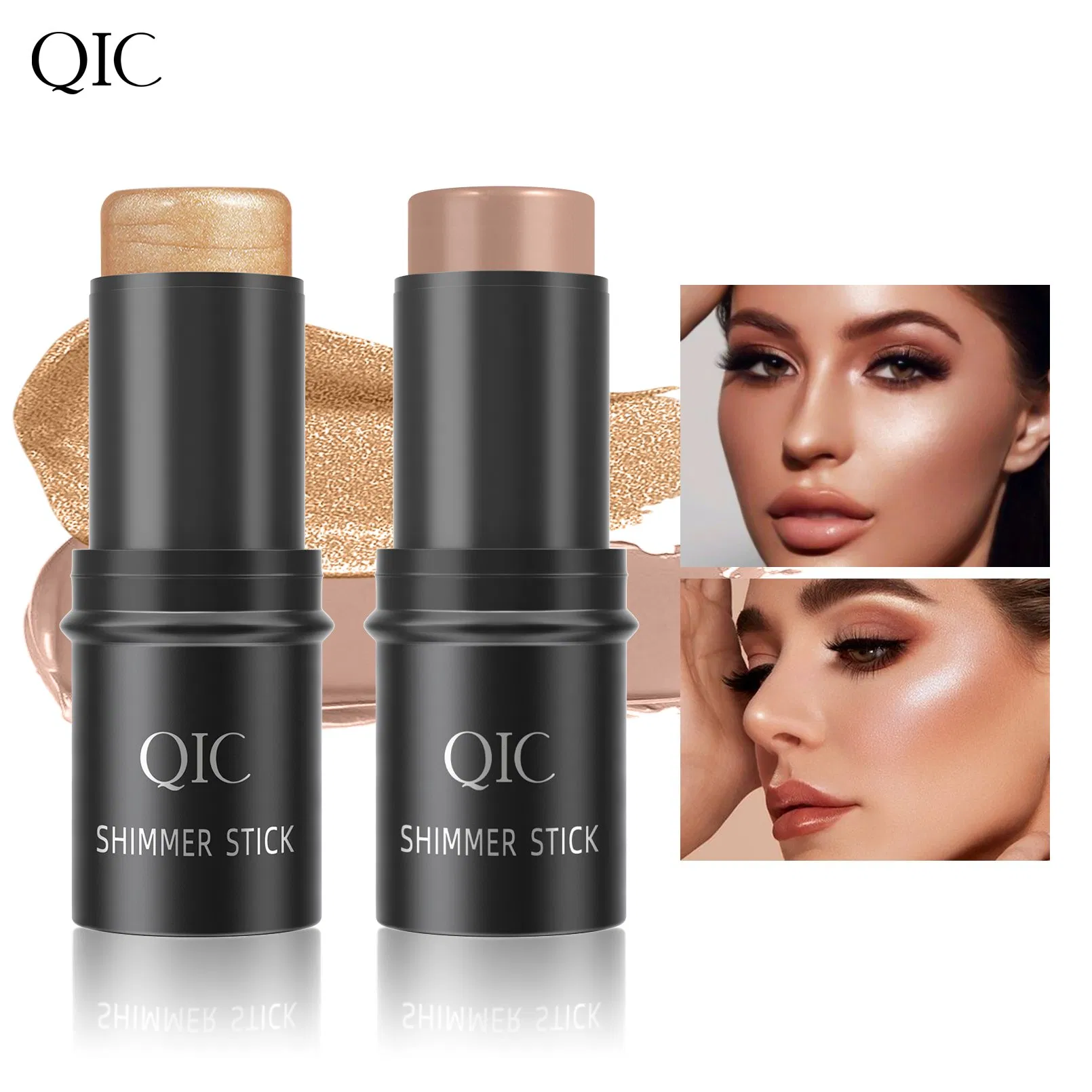 Custom Logo Private Label Vegan Creamy Contour Stick Concealer Face Shade Cream Contour Stick