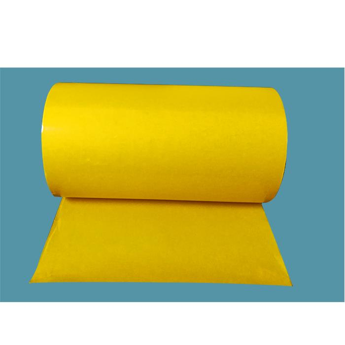 Good Transparency Yellow Release Glassine Paper