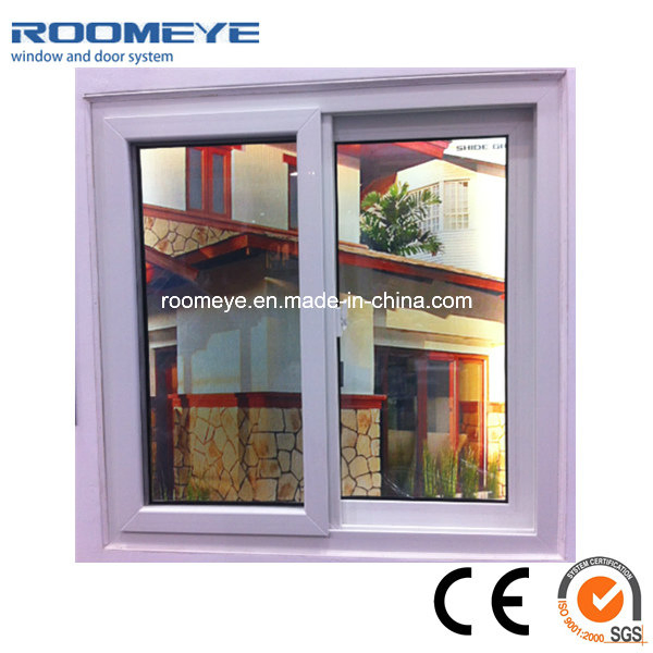 Roomeye 2017 Customized Double Glass Window PVC Sliding Window with Morden Style