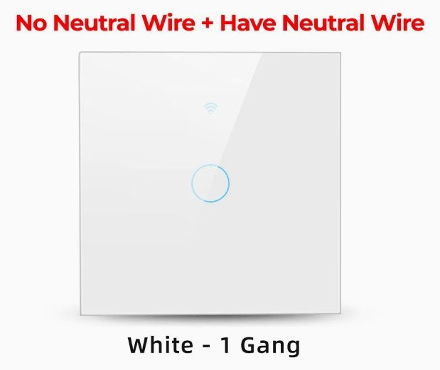 EU Standard Tuya Smart WiFi RF433 Wall Touch Switch