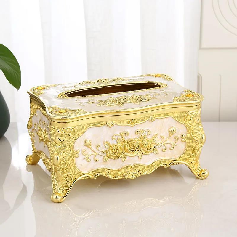 Discount Price Europea Style Car Interior Storage Paper Holder Decorative Tissue Box