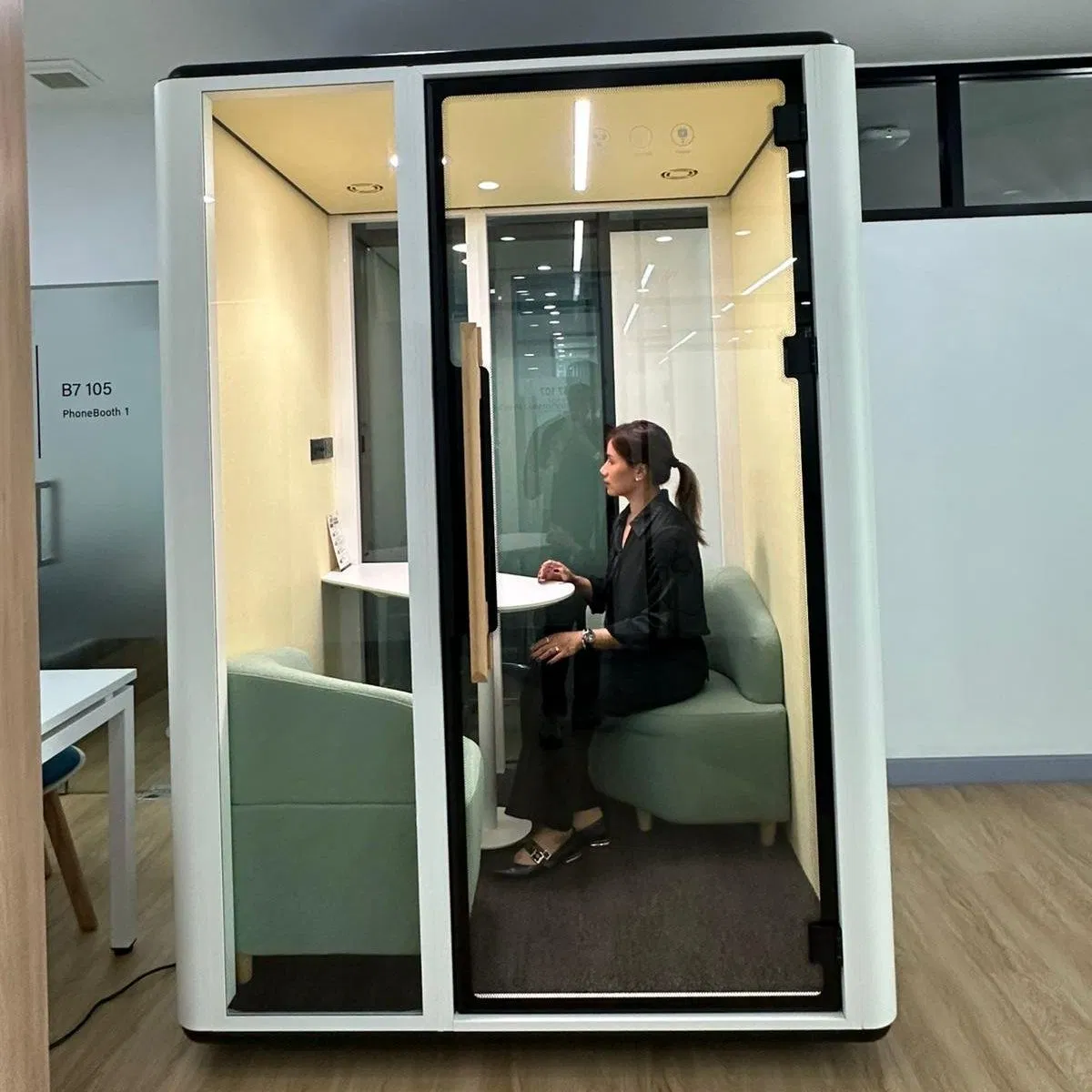 Soundproof Study Room Home Acoustic Pod Reading Nook Meeting Room