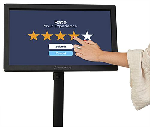 Customise 32inch Touch Screen LCD Display Interactive Digital Kiosk with Android 13