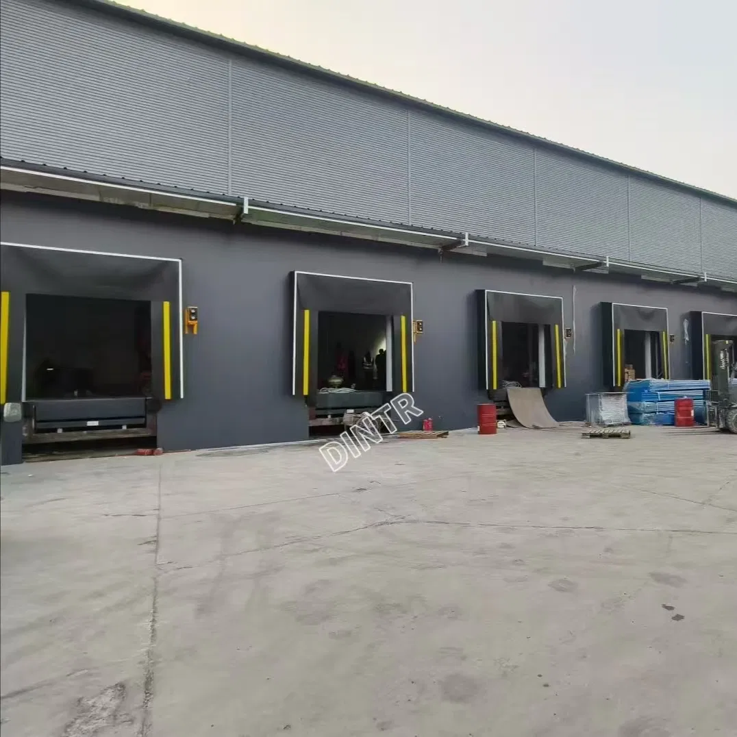 Smart Waterproof Sponge Dock Shelter for Secure Warehouse Loading Zones