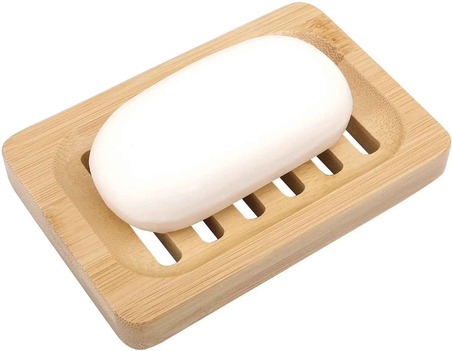 Мыльница из бамбука с логотипом на заказ