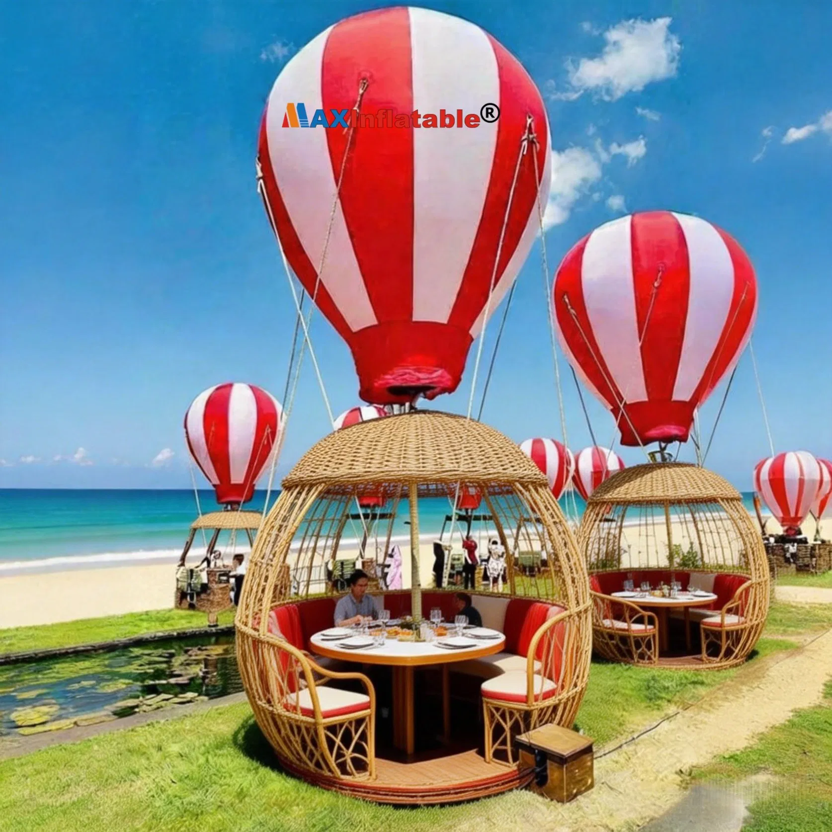 Hot Air Balloon Dream Restaurant: Enjoy Delicious Food in a Whimsical Setting
