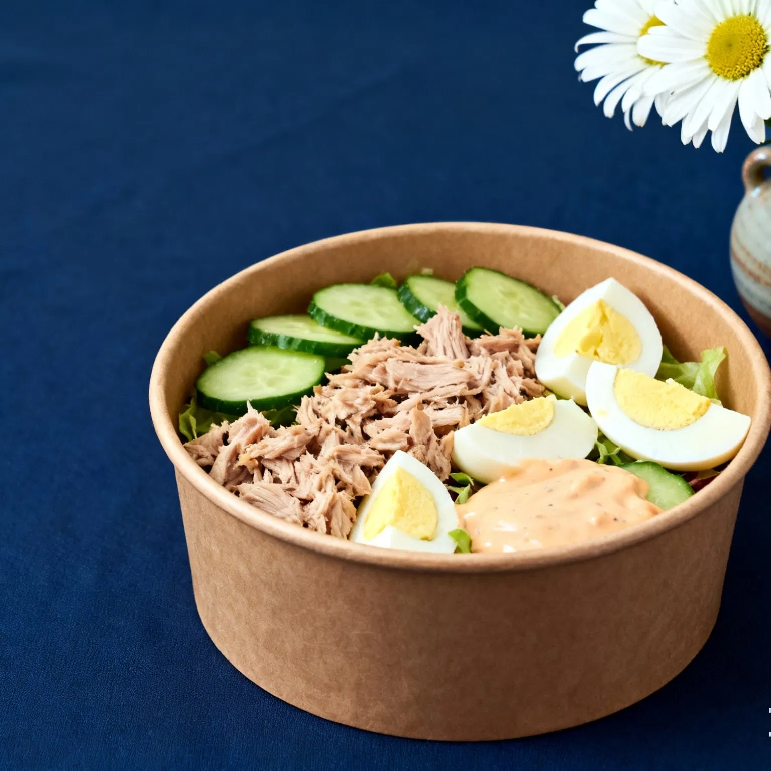 Экологичные бумажные миски Kraft для безопасной еды