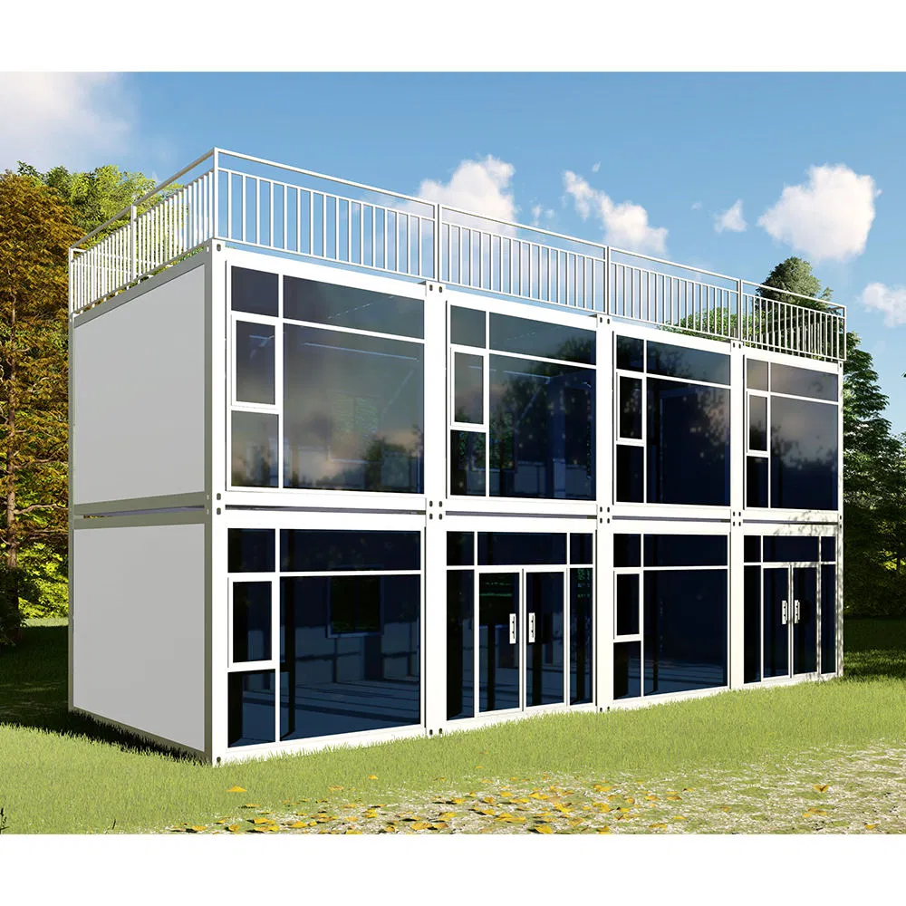 Custom Durable 20FT Portable Prefabricated Flat Pack Container House for Shop Office Living
