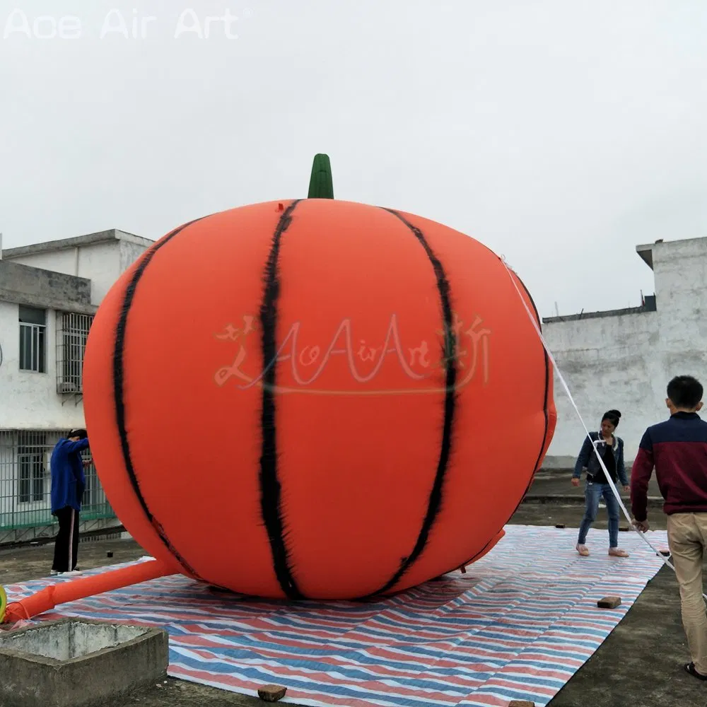 Portable Inflatable Pumpkin Model Halloween Pumpkins for Holiday Decoration or Party
