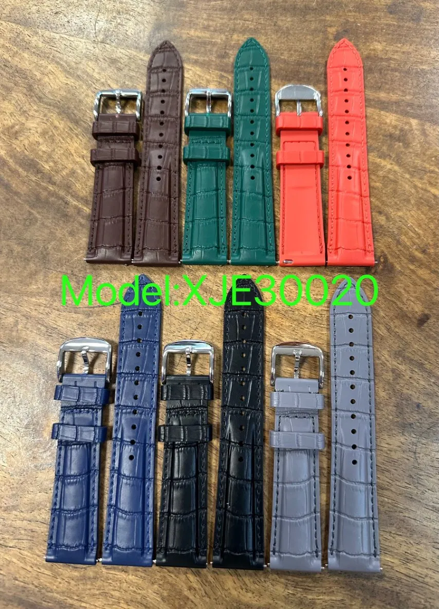 Men Watch, Lady Watch Belt 12/14/16/18/20/22/24/26mm Genuine Leather Watch Belt