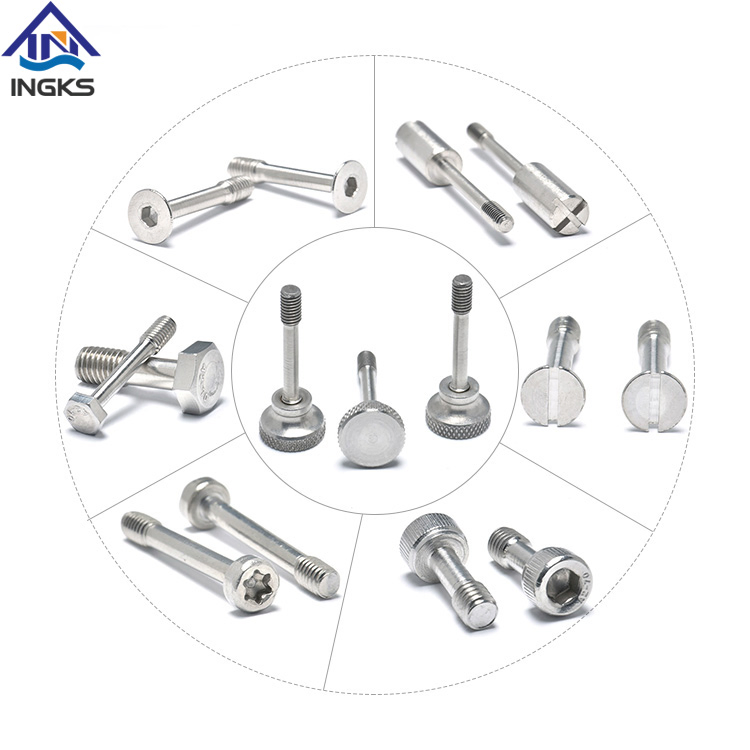 Professional Factory Supply SS304 M3*10 Hex Bolt Screw Hexagon Head Captive Screws