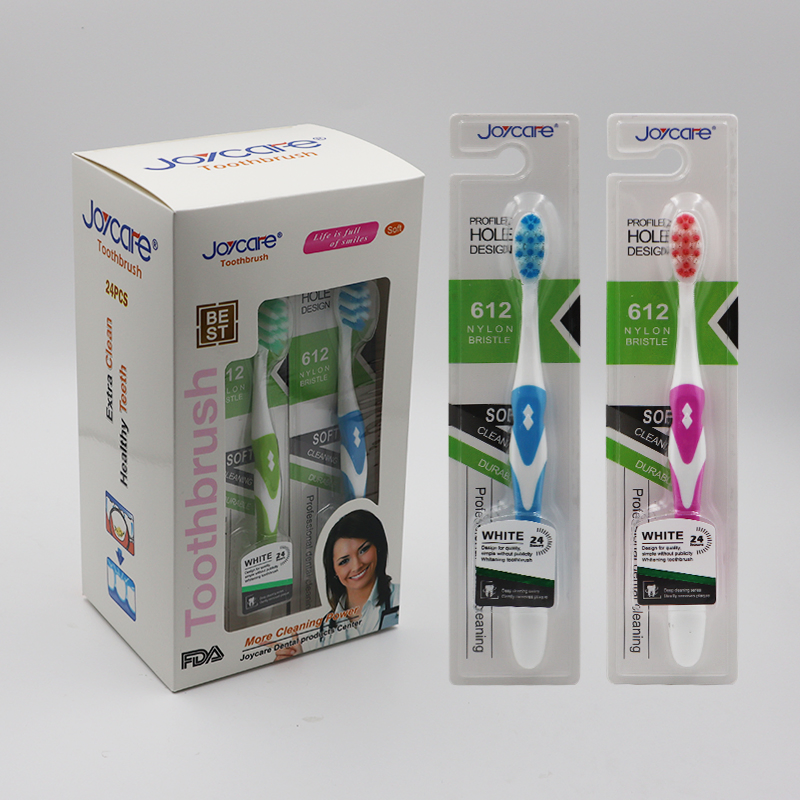 Premium Soft Nylon Bristle Toothbrush for Adult Dental Care