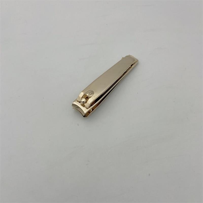 Foshan High Quality Deluxe Gold Plated Finger Toe Tip Middle Nail Cutter Clipper with File