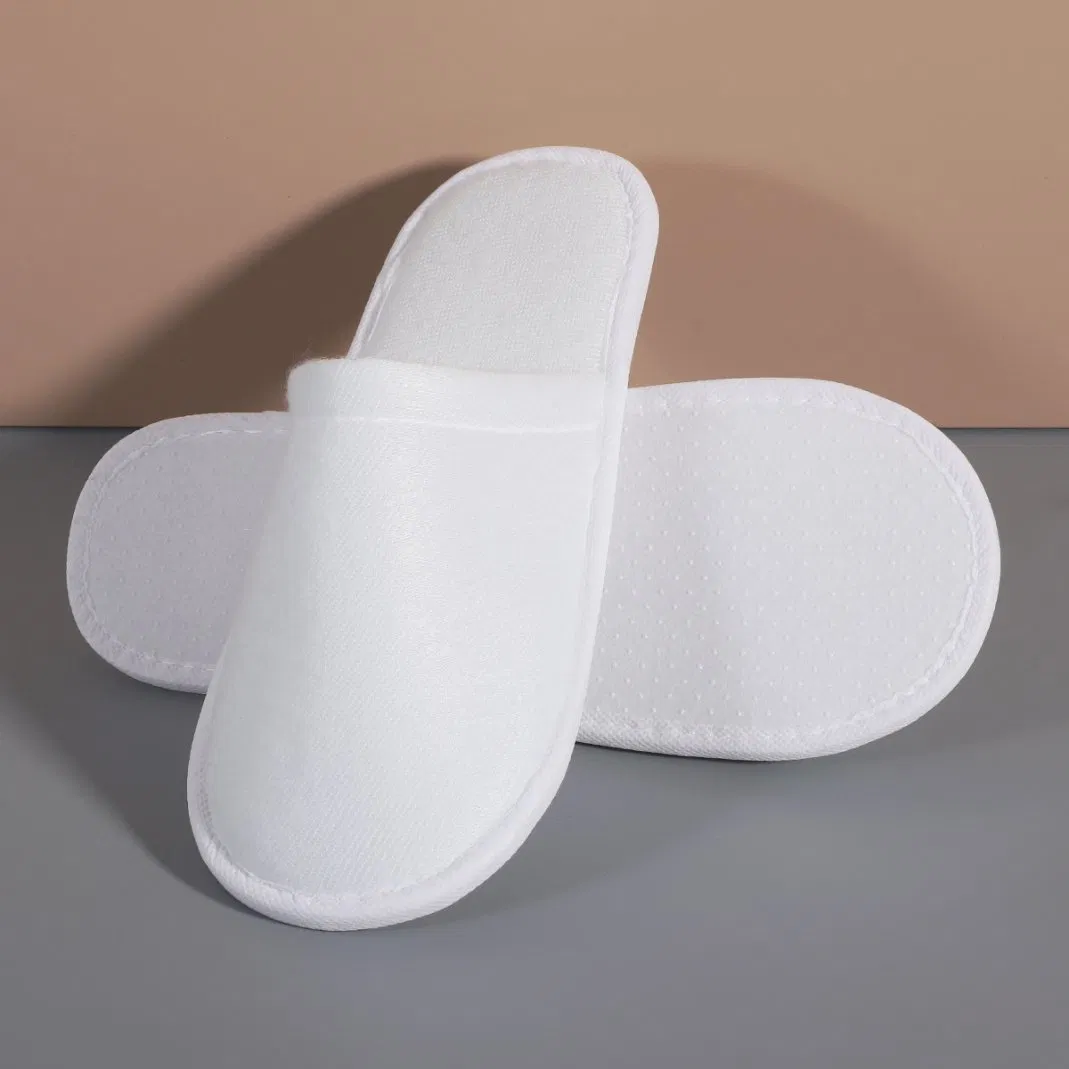Disposable Slippers Hotel SPA Guest Use Non Woven Fabric Cheap Disposable Slipper