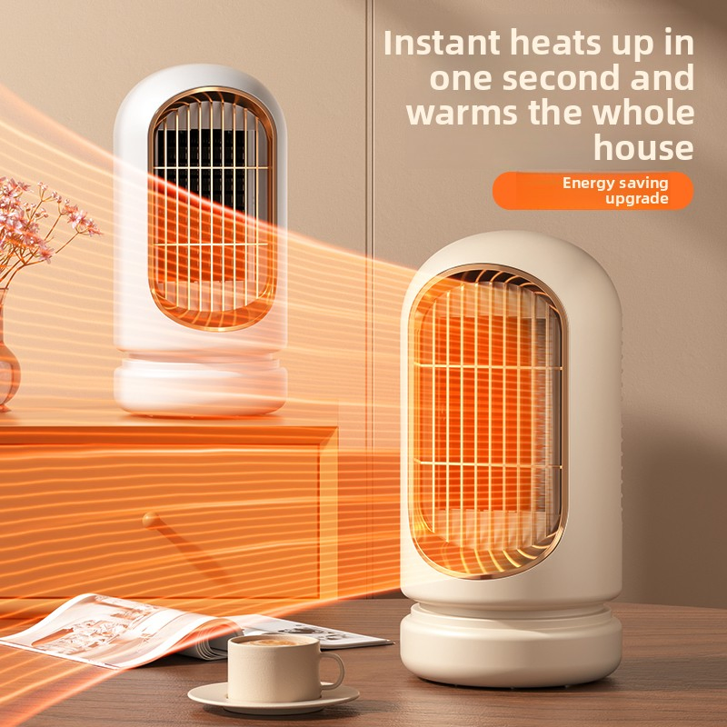 Energy-Saving PTC Electric Heater Small Sun Air Cooling Fan for Home and Office Efficient Home and Office Heater