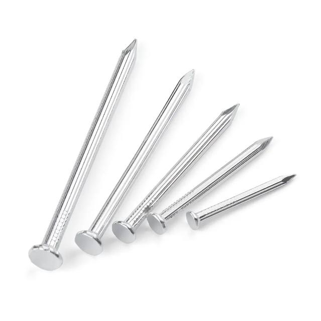Good Price Concrete Steel Nails 1inch 1.5inch 2inch 3inch 4inch 5inch Concrete Cement Nails Smooth Ring Steel Nail Galvanized Finish