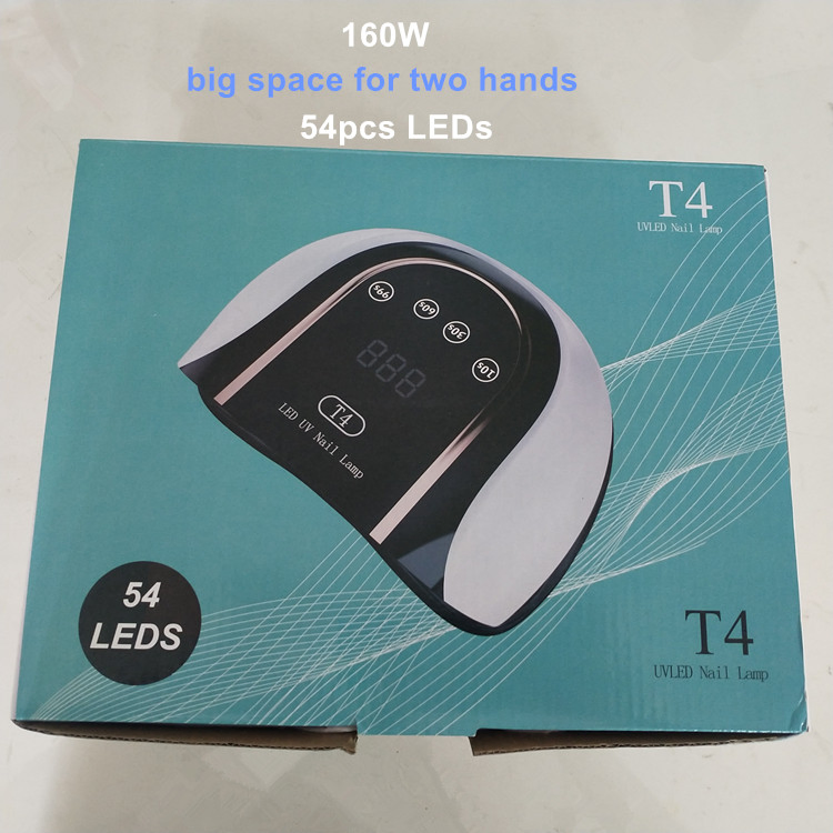 Big Power 2 in 1 Wireless LED Light Rechargeable Cordless Two Hands Sun UV Curing Lamp Nail Lamp for Nail Salon