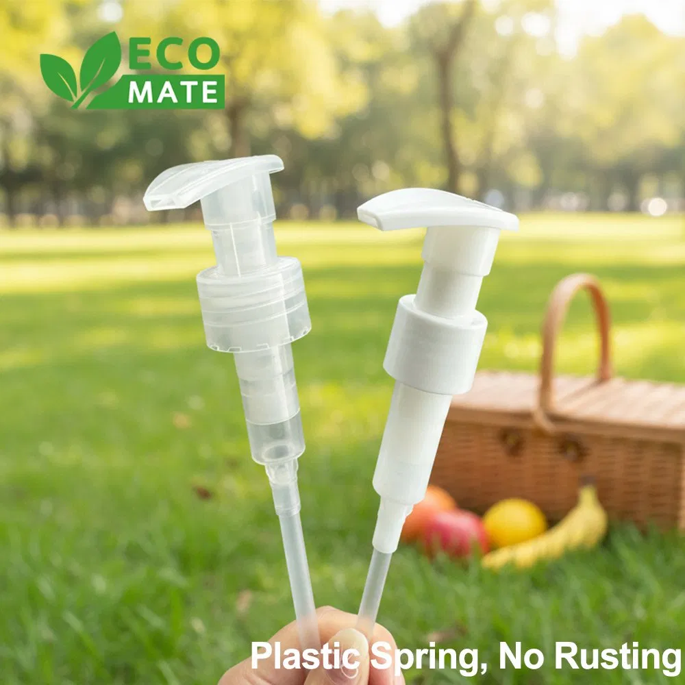 28/410 33/410 38/410 Customize Eco Friendly Liquid Soap Dispenser Plastic Bottle Pump PP Plastic Lotion Pump for Washing Cosmetic Packaging