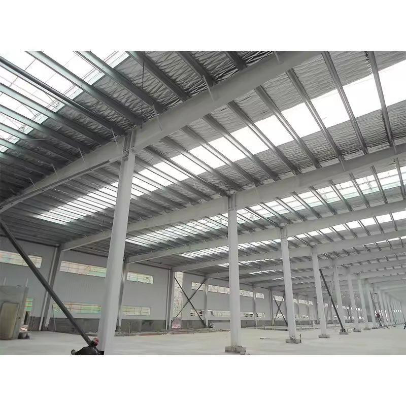 Light Steel Structure Prefab Portal Frame Steel Structure Construction