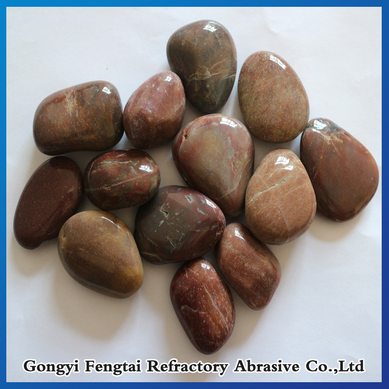 Mixed Color Natural Polished Pebble Cobble Stone River Stone