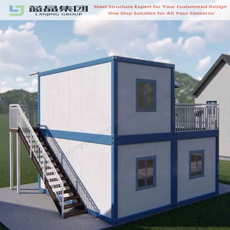 Customized Professional Graphic and 3D Design Multi-Style Flat Pack Container House Home