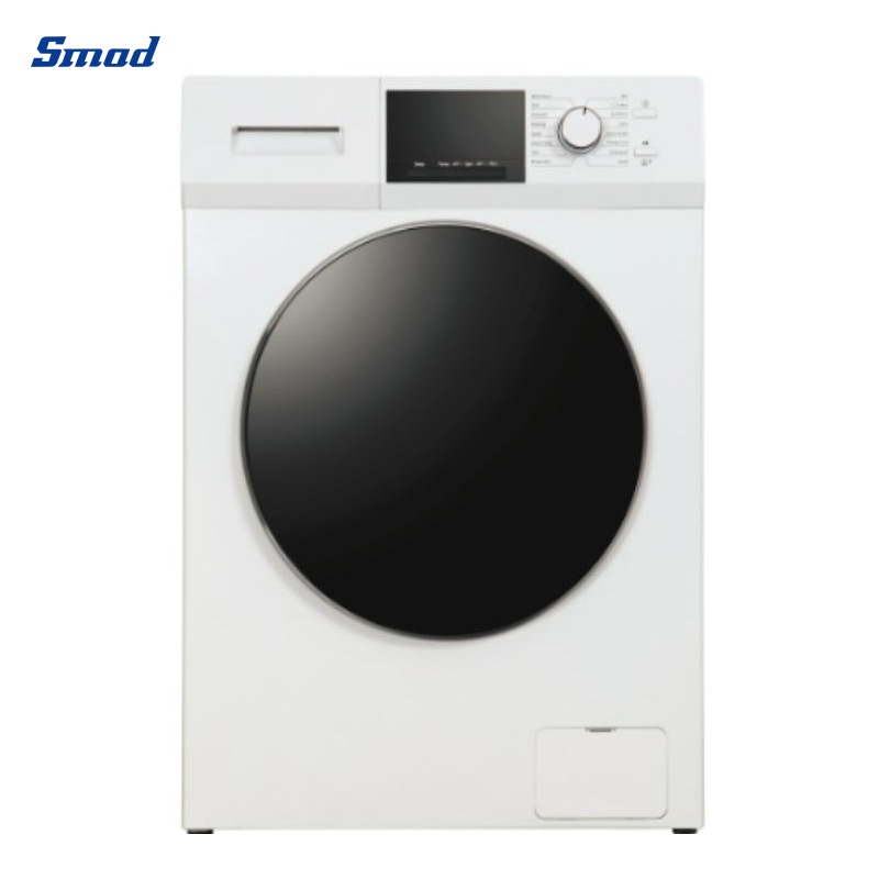 Smad White Front Loading 8kg LED Display Washer and Dryer
