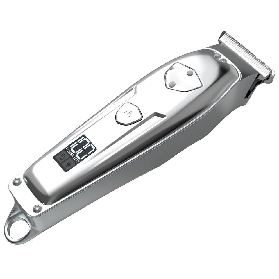 Travel Portable LED Cordless Hair & Beard Clipper - Professional Salon Trimmer