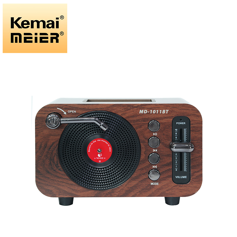 High Quality Retro Style Portable Radio Manufacturing Wooden Am FM Sw 3 Band Vintage Radio