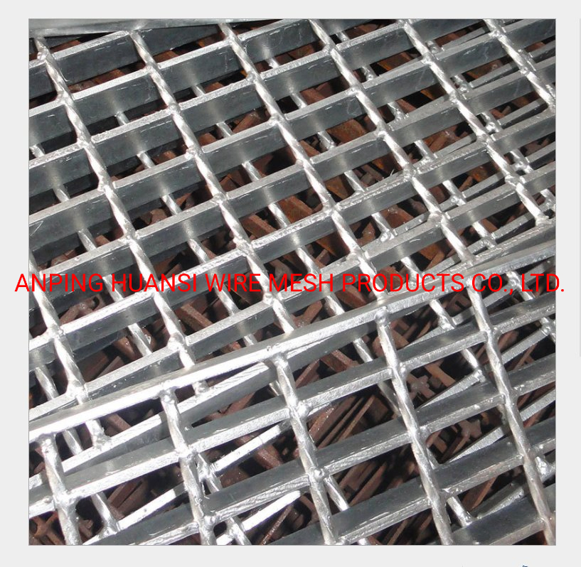 Galvanized Reinforced Serrated Plain Steel Welded Bar Grating for Ship