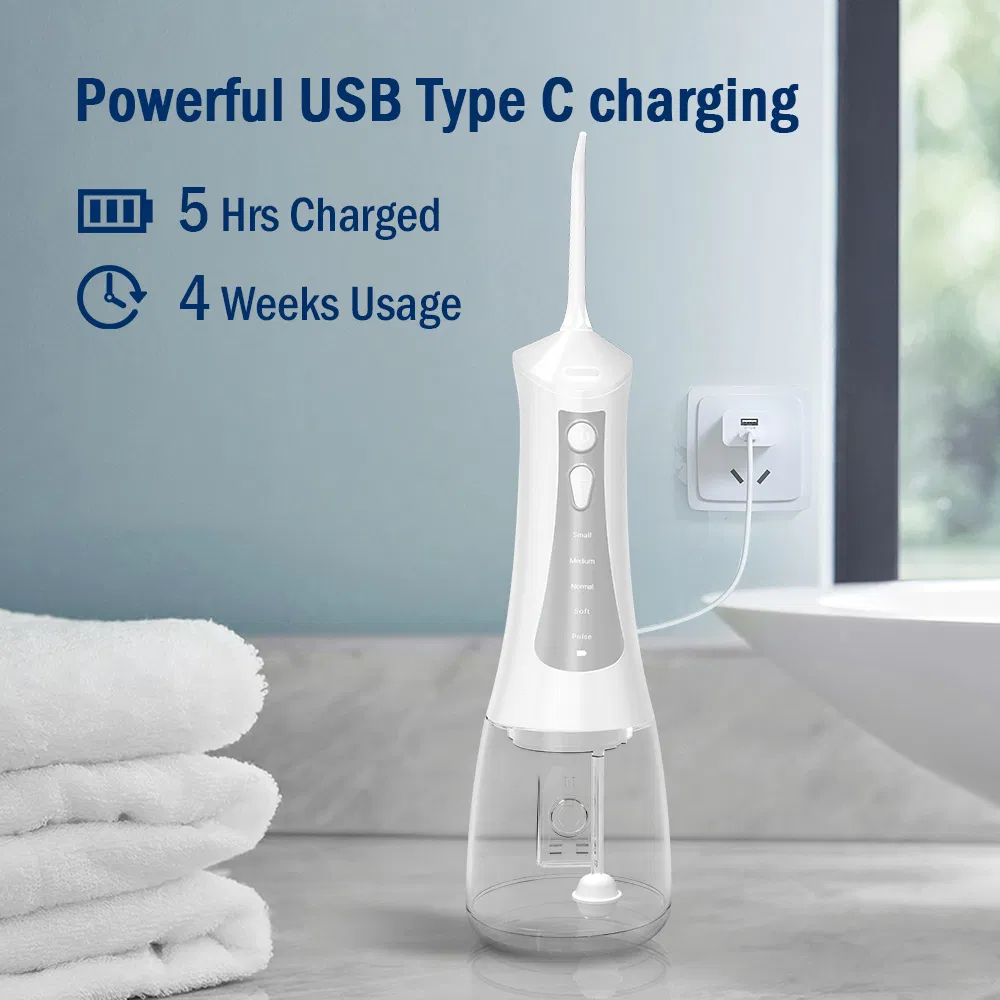 Water Flosser Portable Dental Irrigator Oral Cleaner CE Certificate