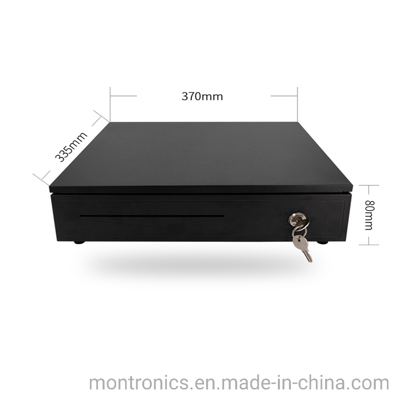 15.6-Inch Capacitive POS Touch Display with Small Customer Display with Scanner, Cash Box, Ticket Machine Equipment