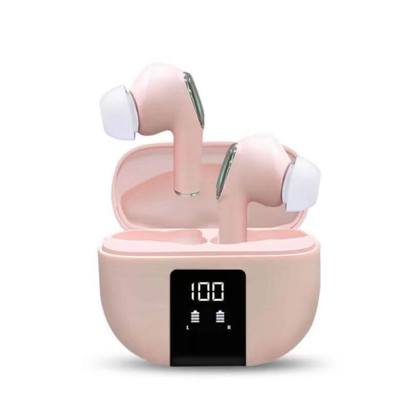 Noise Cancelling Bluetooth Tws Wireless Earbuds for iPhone, Touch Display Promotion Gift