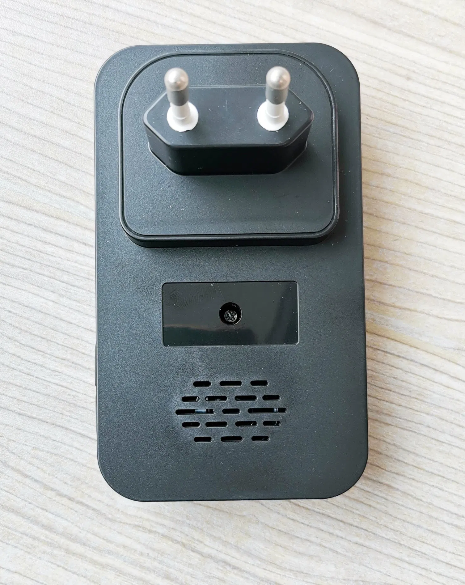 AC Plug-in Waterproof E603 Black Wireless Doorbell