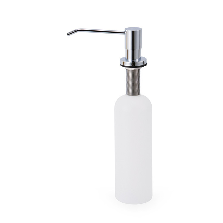 Simple Installation Flushbonading Style 500ml Sink Soap Dispenser with Customized Logo
