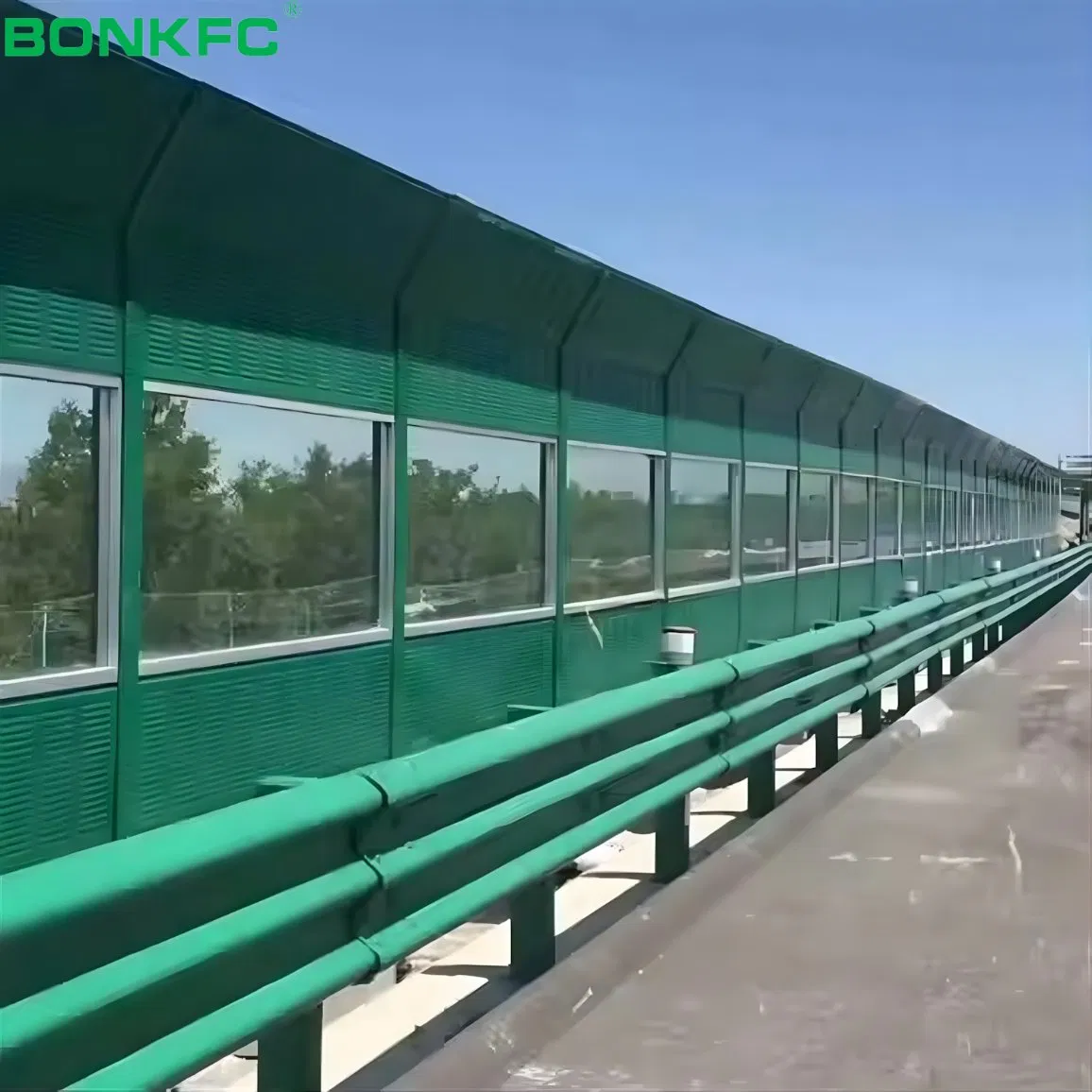 Premium Soundproof Metal Barrier for Highway Noise Control