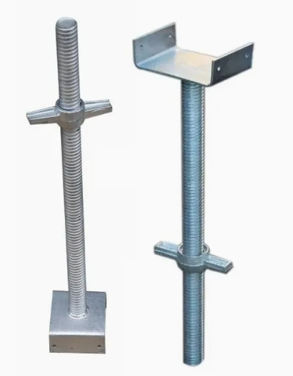 Steel Galvanized Scaffolding Adjustable U Head Jack Base