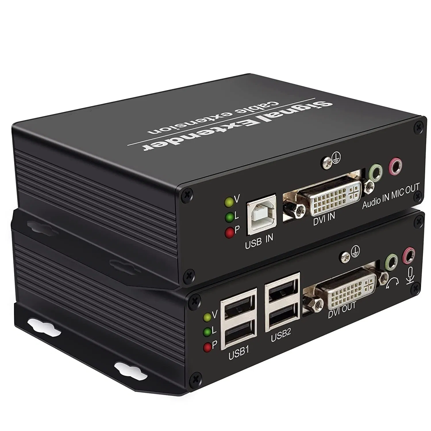 Удлинитель USB 2.0 и HDMI через CAT6, 50 м