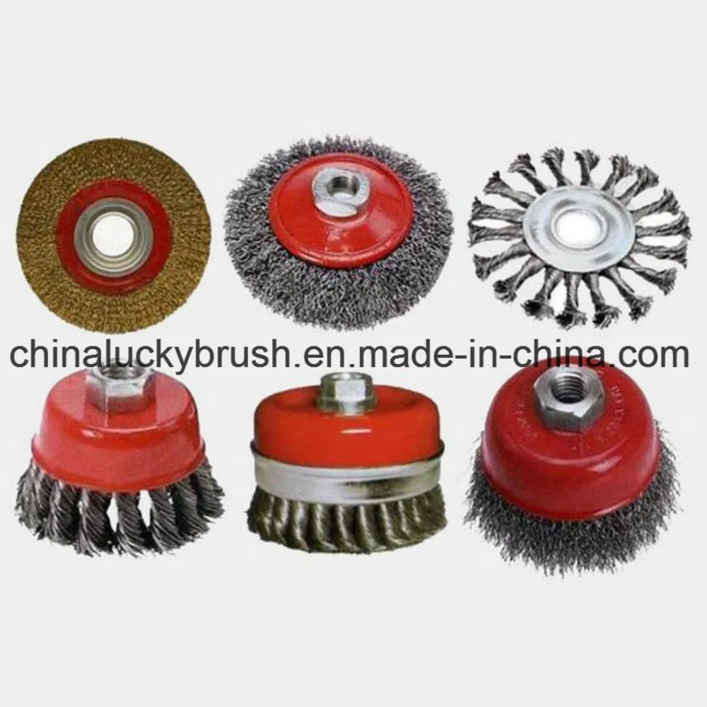 Hardware Tools Steel Wire Circular Wheel Wire Brush (YY-335)