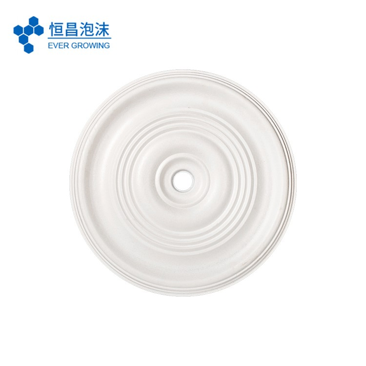 Intricately Designed Expanded Polystyrene Rosette for Luxurious Finishes