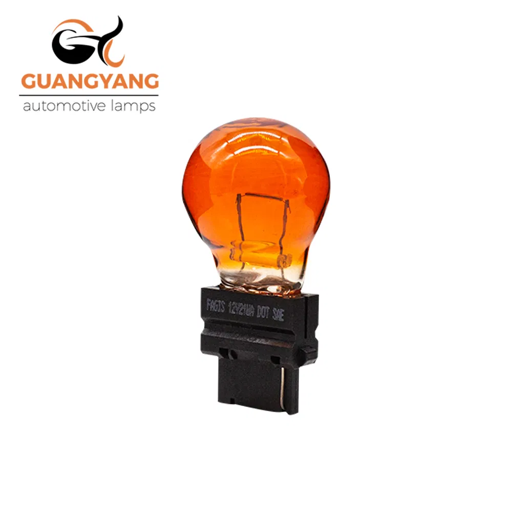 Лампочка автомобильная 3156 12V 21W янтарная