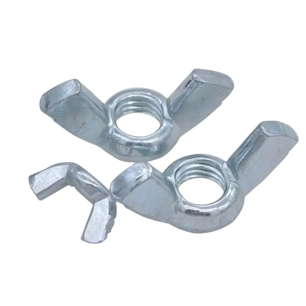 Yibang Fasteners Carbon Steel Butterfly Nut DIN315 Butterfly Nut Wing Nut
