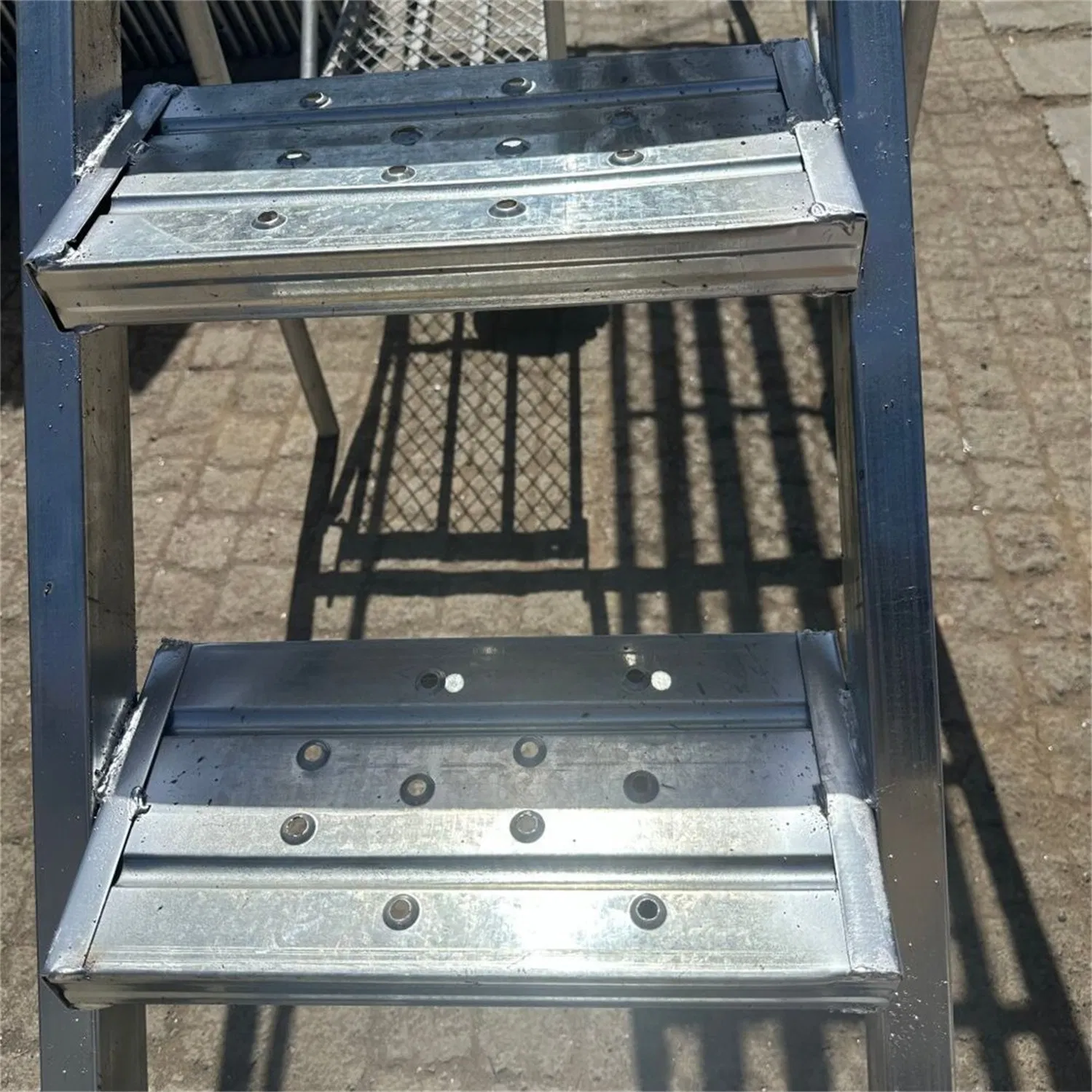 Pre-Galvanized Lightweight Scaffold Platform Ladder for Building Site