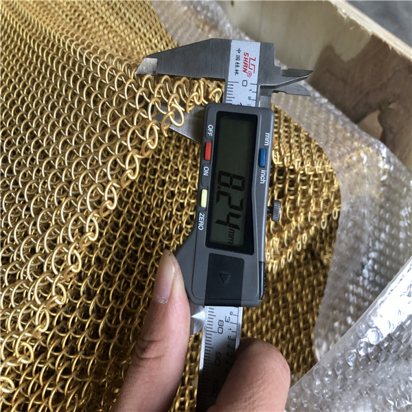 Chain Link Wire Mesh Alumium Curtain